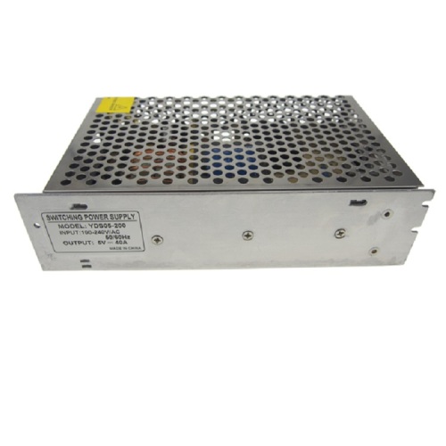 5V 40A 200W Fuente de alimentación de conmutación para CCTV