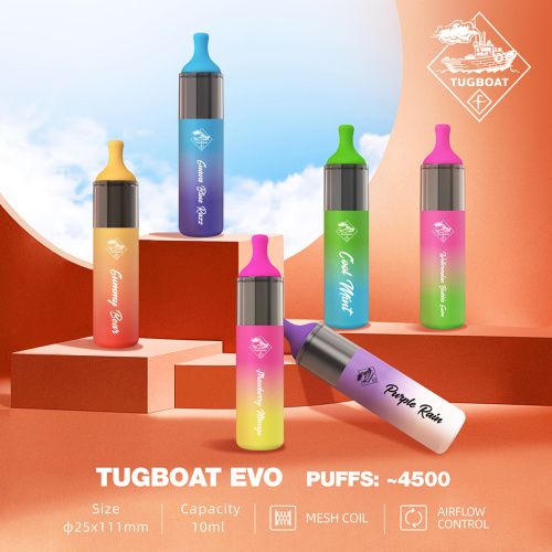 Tugboat vape desechable 10 ml e-líquido 5% NIC