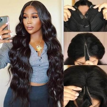 Loose Wave V Part Human Hair Wig
