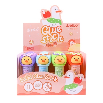 WEIBO Hot Selling Cartoon Glue Stick for Office & School