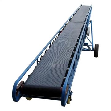 Customized Rubber Belt Conveyors for Coal, Minerals, Crops, and Building Materials