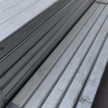 Q345 material hot dipped galvanized steel square tube