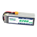 6200mAh 6s 22.2v 55c RC بطارية الطائرة