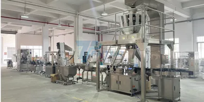 Automatic Can Bottle Granule Snack Food Oats Filling Machine