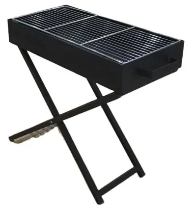 Outdoor Barbecue stove with heavy Duty Iron Lid