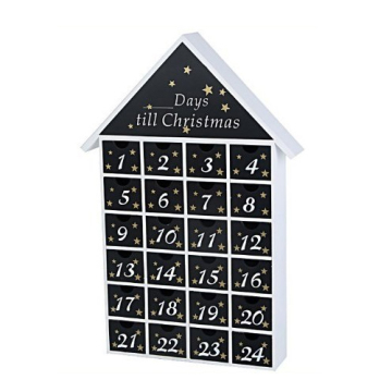 Tree Shape Advent Calendar Gift Drawer Box
