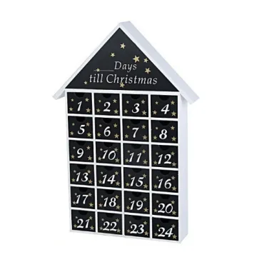 Tree Shape Advent Calendar Gift Drawer Box
