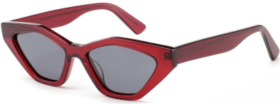 C3 Acetate Glasses Frame  Translucent Red