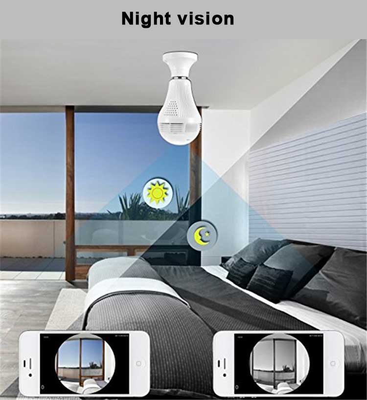 Mini Dome Camera 360 Network WiFi Security Home Security
