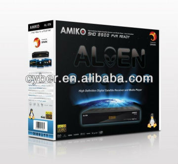 European Amiko shd 8900 alien HD amiko alien 8900 hd SHD/ 3G Amiko 8900 support 3G modem,wifi, pvr, youtube