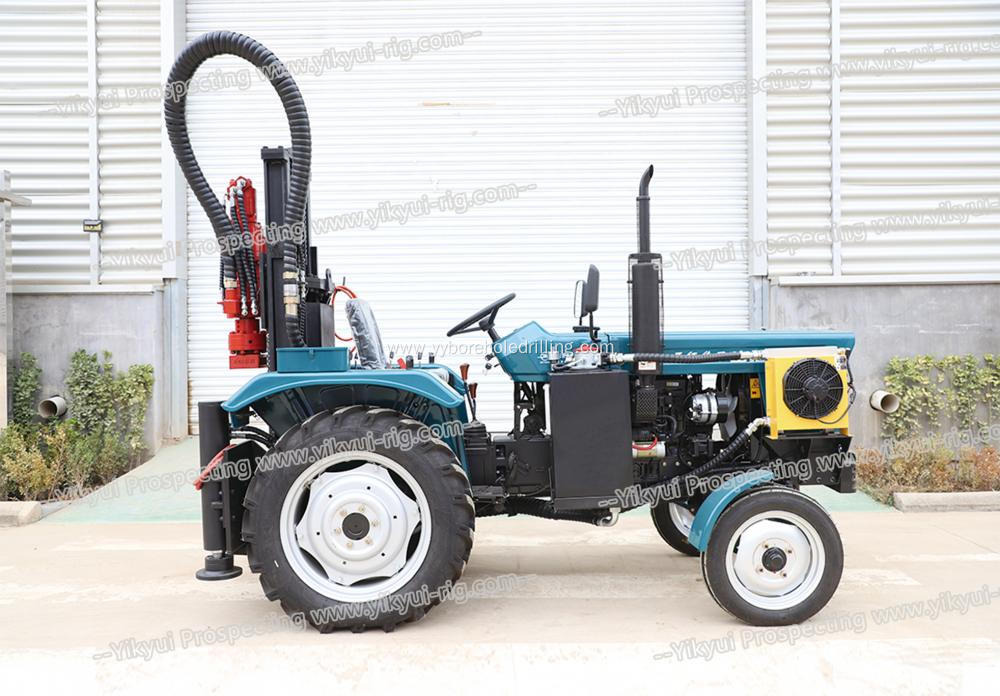 Nigeria Kenya 150m tractor mounted water well drill