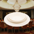 Disposable Sugarcane Bagasse Biodegradable Round Plate Sugar Cane Pulp For Dinner