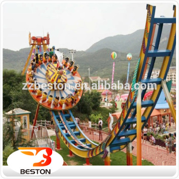 outdoor amusement rides flying ufo ride mega disco fun fair rides for sale