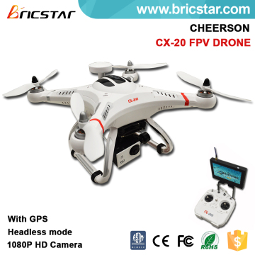 CHEERSON headless mode cx-20 auto-pathfinder drone with gps camera