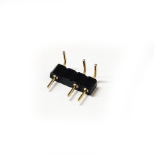 2.54 mm 90 grados fila doblada de conectores PIN