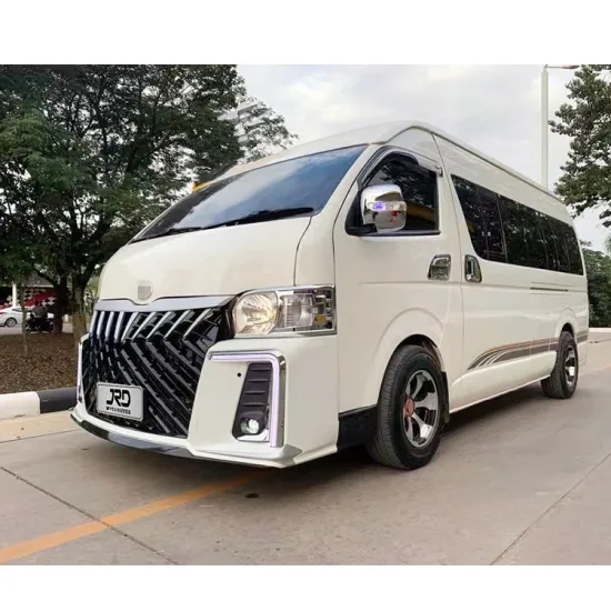 TOYOTA HIACE WIDE BODY REFIT BODY KITS, BUMPERS, AND LED HEAD LAMPS (2015-2018)