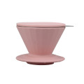 Silicone with stainless steel coffee filter set