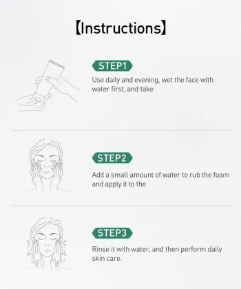 Mung bean clearance foam cleansing cream