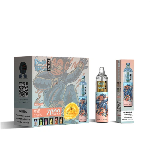 randm tornado 7000 cola ice RandM Tornado 7000 Cherry Cola E-Liquid Nicotine Salt 20 mg