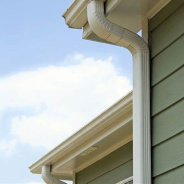 Aluminum Gutter Downspout for 5''/6''/7'' Rainwater Drainage Systems