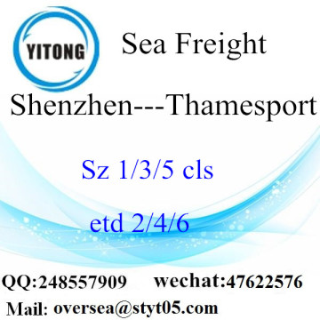 Shenzhen Port LCL Consolidation To Thamesport