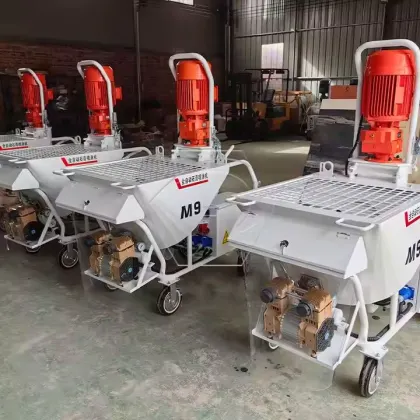 Advanced Technology Wall Plaster Machine: Gypsum Spraying Machine Plaster Station