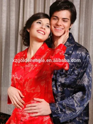100% Pure Silk Couple Pajama sets