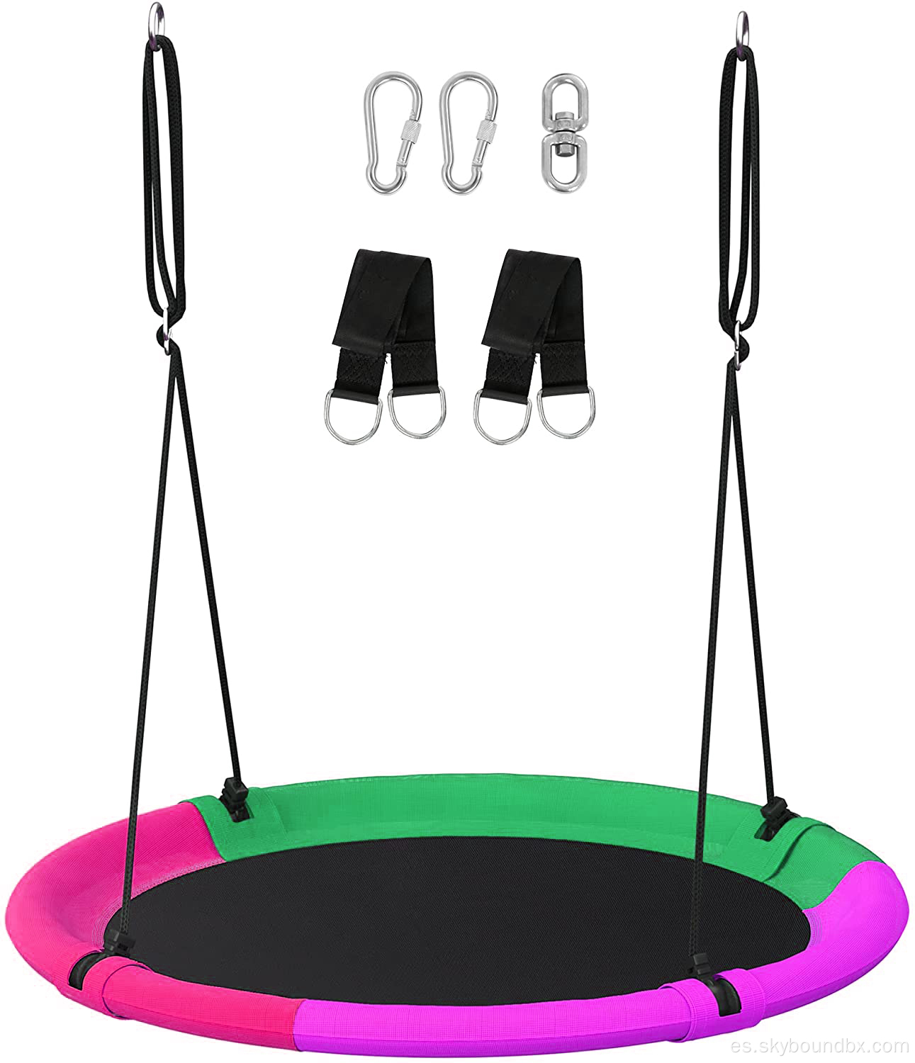 Swing colgante de árbol para niños Swing al aire libre