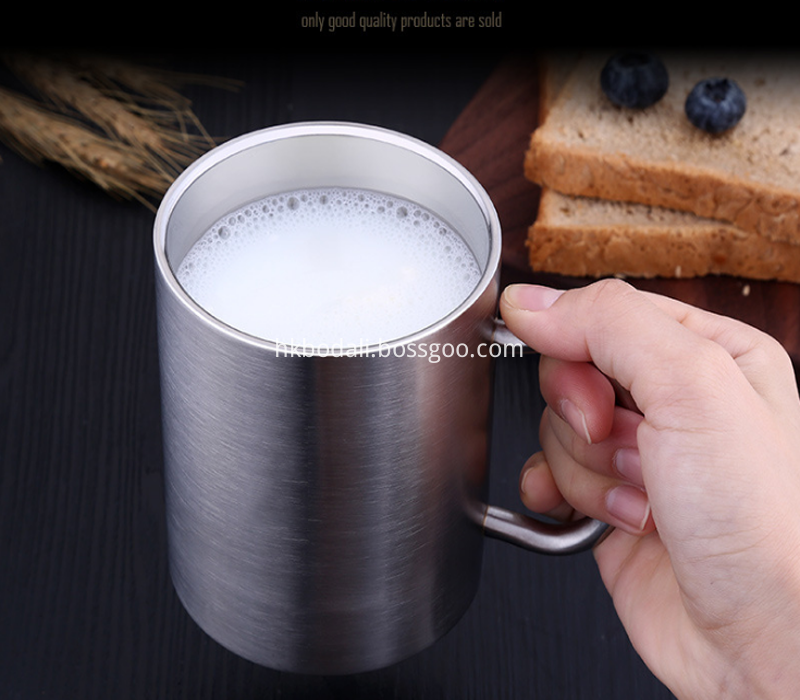 304 stainless steel milk cup