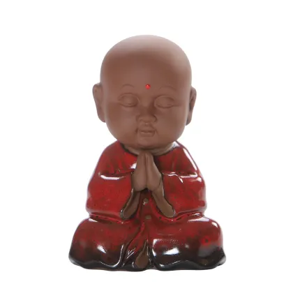Boutique Kiln Baked Yixing Clay Monk Tea Pets