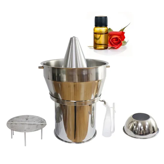 Hot Sale Different Leaves, Flowers, Seeds, Plants Essential Oil Distillation Extraction Equipment Distiller