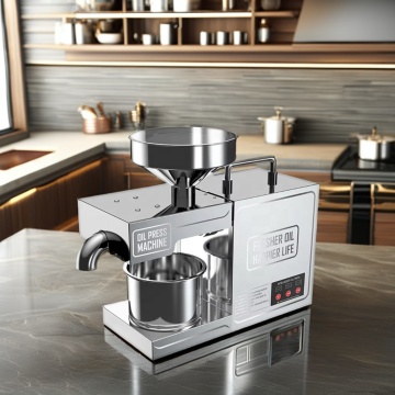 Stainless Steel Automatic Mini Home Use Oil Press Machine for Extracting Peanut and Coconut Oil