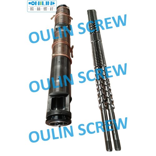 Bausano MD88 Twin Parallel Screw and Barrel for PVC Extrusion