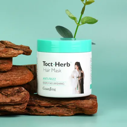 Organic Shea Butter Herbal Hair Mask for Women - Moisturizing Hair Damage Repair & Nourishing Smoothing Care