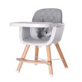 Wooden Baby High Chair For Baby And Toddler