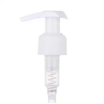 24mm 28mm left right lock plastic hand wash shampoo lotion bottle pump head 28/410