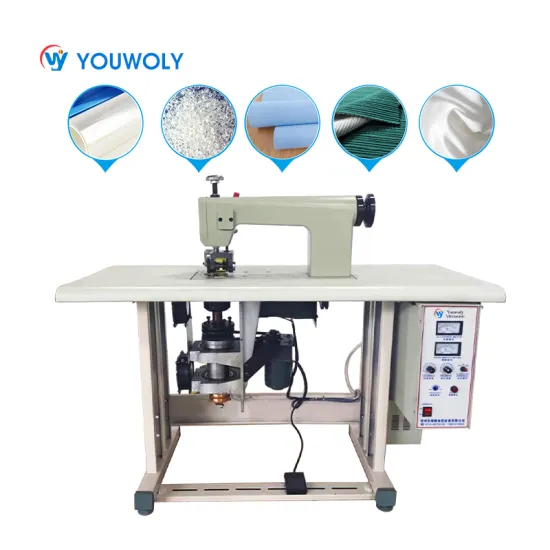 High Efficiency Ultrasonic Lace Sewing Machine with Customized Wheels and Flower Pattern - Factory Price