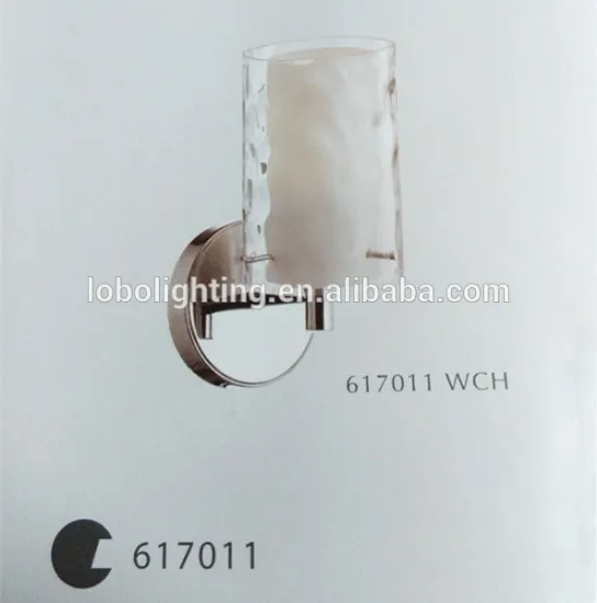 single lamp wall sconce with white opal cylinder inner glass/doll bed room glass lampshade wall lamp