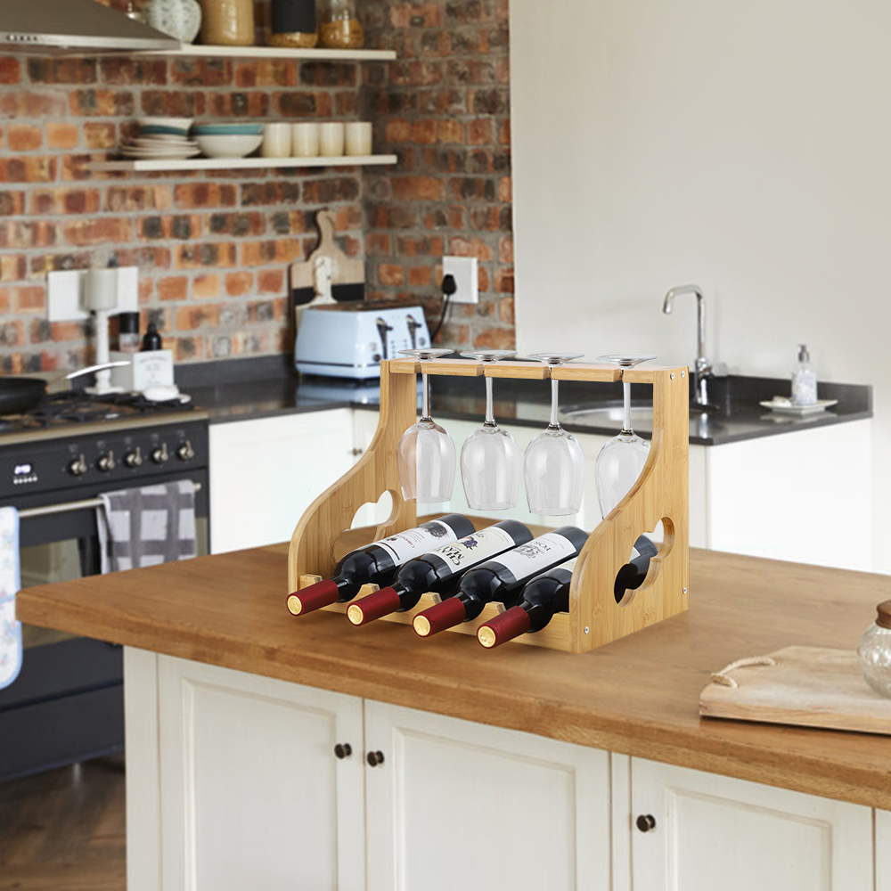 Wooden Wine Collection Shelf