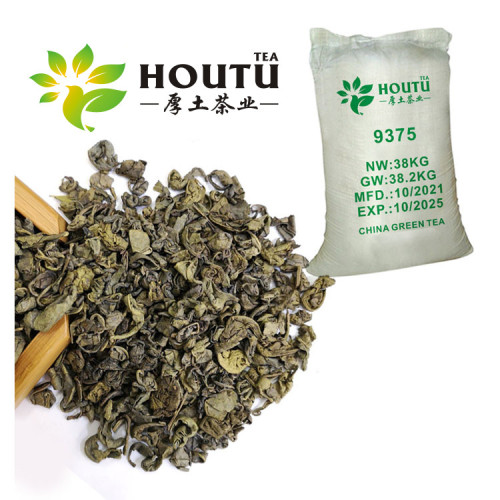 Chinese green gunpowder tea 9375 leaves to uzbekistan