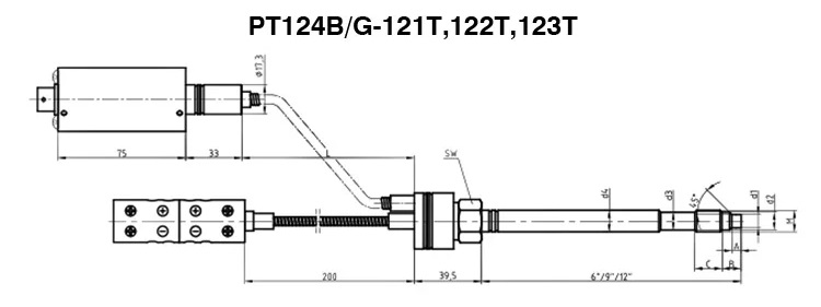 Pressure Sensor Mechanical Dimensions