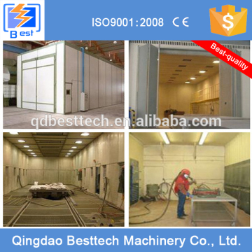 Electric Fuel and CE Certification blasting room