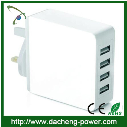 Brand new multi port usb charger 5V 7.2A fast charging speed with CE ROHS FCC certification