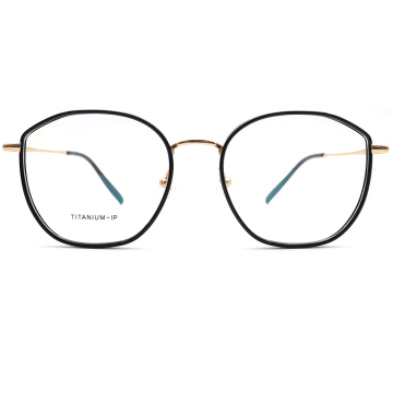 Custom High-Quality Ultralight Titanium Eyeglasses Frames for Ladies: Fashion and Style in Premium Metal Optics
