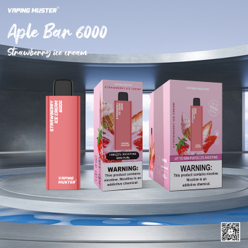 Apple Bar E-Cigarette 6000