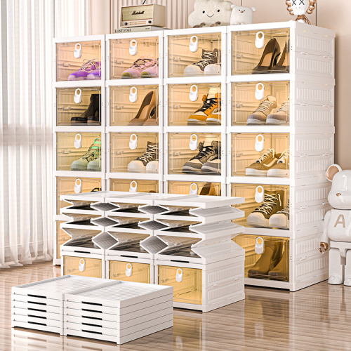 Compact Foldable Shoe Rack for Small Spaces