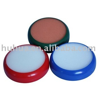 colorful case sponge holder plastic office holder counting tip
