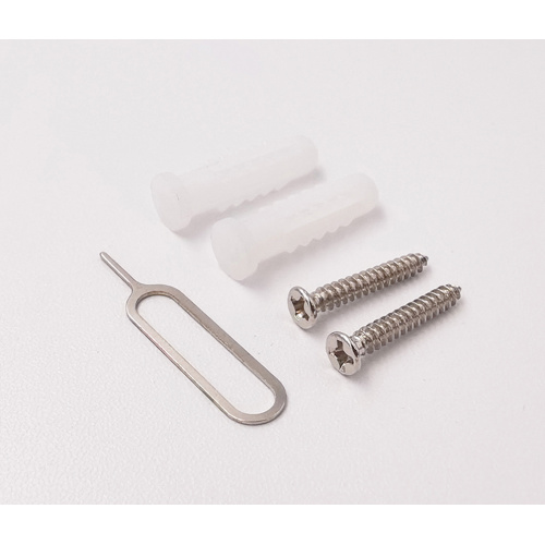 Bagged Wall Plugs Screws SIM Card Pin
