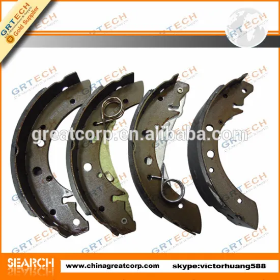 High quality rear brake shoes for Samand EF7