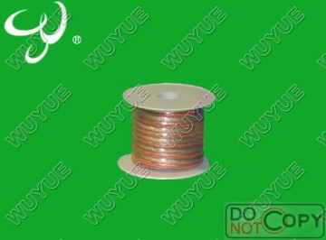transparent speaker cable
